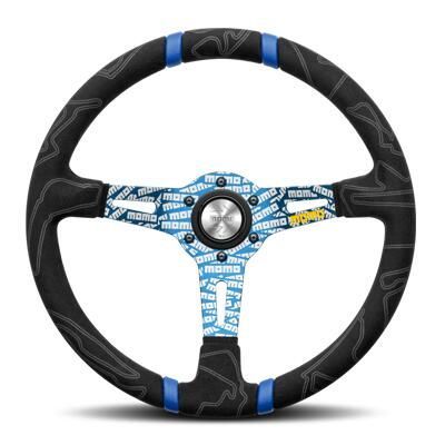 【正規品】MOMO ステアリング　ウルトラ ブルー　ULTRA BLUE U-03