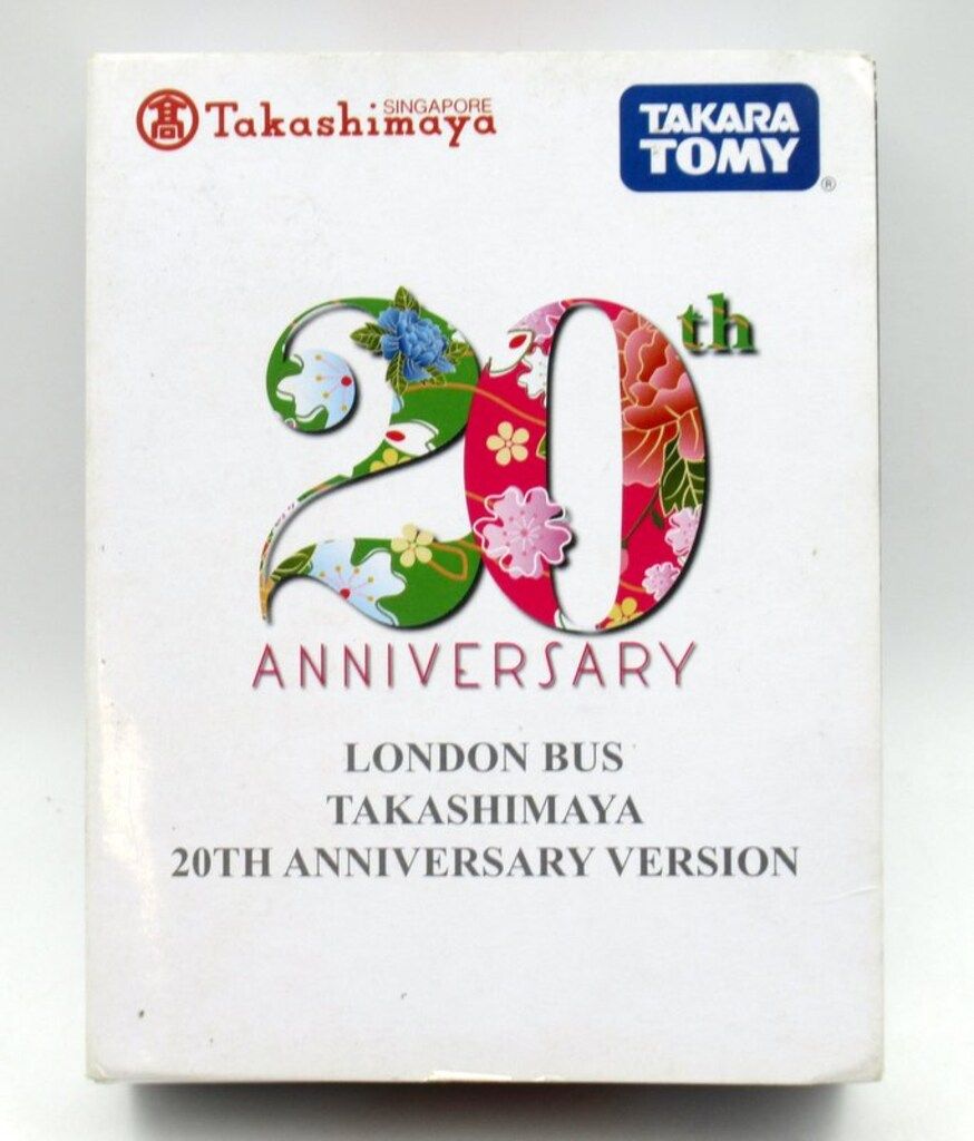 タカラトミー トミカベトナム製/シンガポール高島屋特注 LONDON BUS TAKASHIMAYA 20TH ANNIVERSARY VERSION