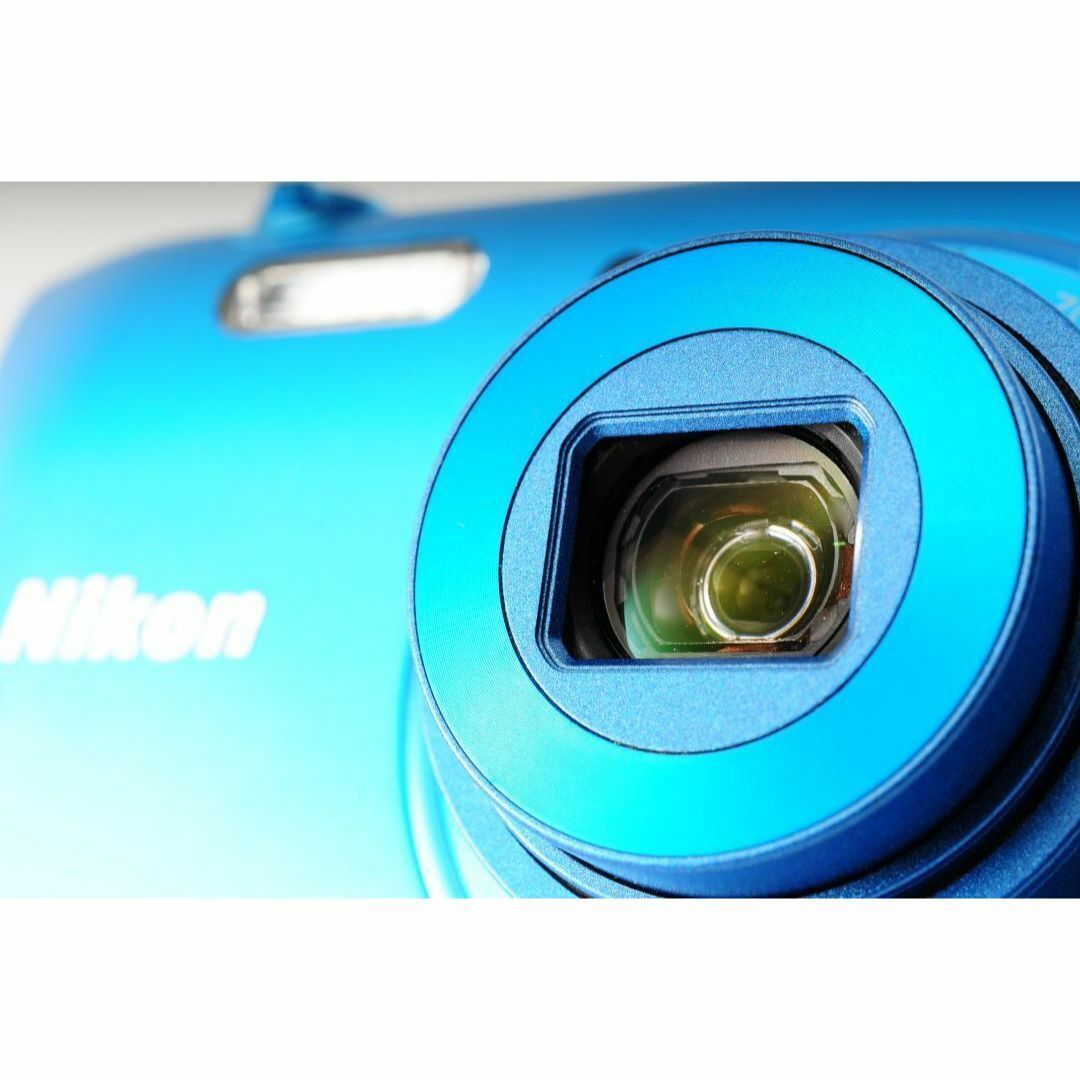 ☆美品☆Nikon COOLPIX S3600☆コバルトブルー☆＃586 - メルカリ