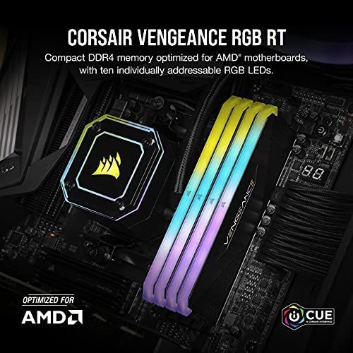 CORSAIR DDR4-16GB 3600MHz CL18 デスクトップPC用メモリ VENGEANCE