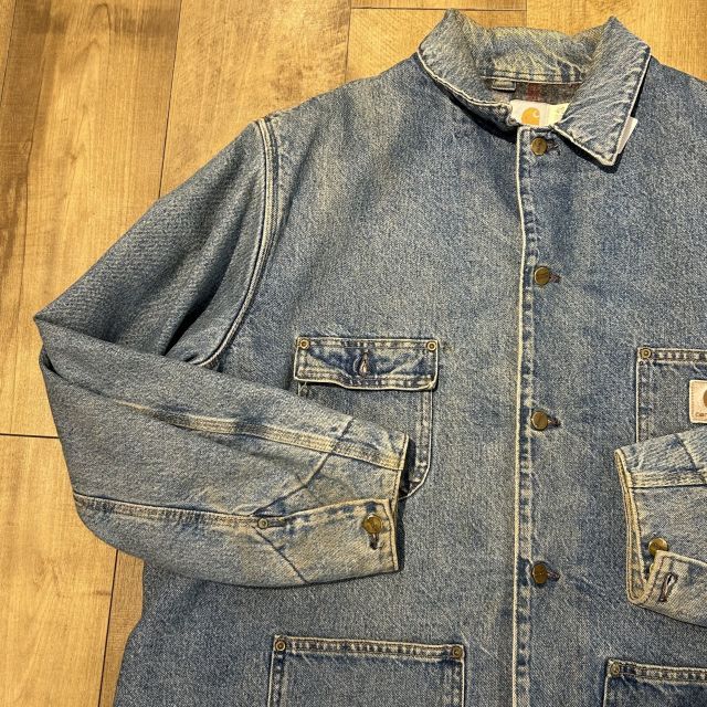 か*ん様 Carhartt デニム カバーオール Carhartt(カーハート) / カバーオール/--/デニム/IDG | 古着の販売
