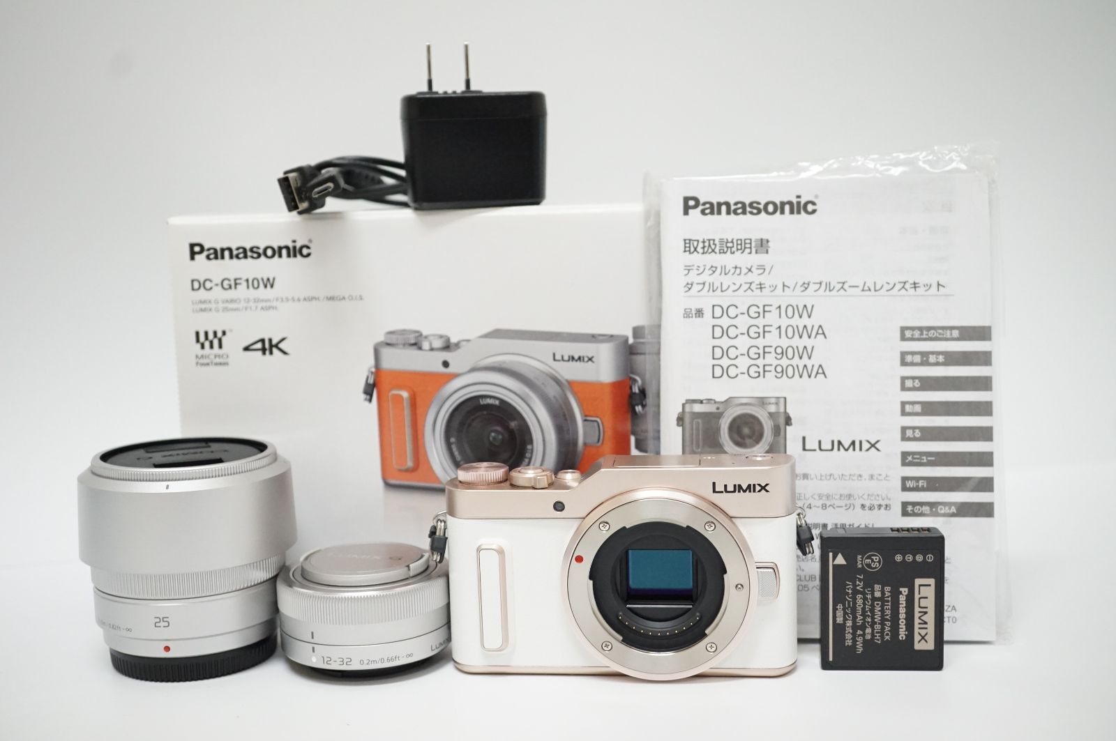 新品未使用品】Panasonic LUMIX 測ら G DC-GF10WA 4K