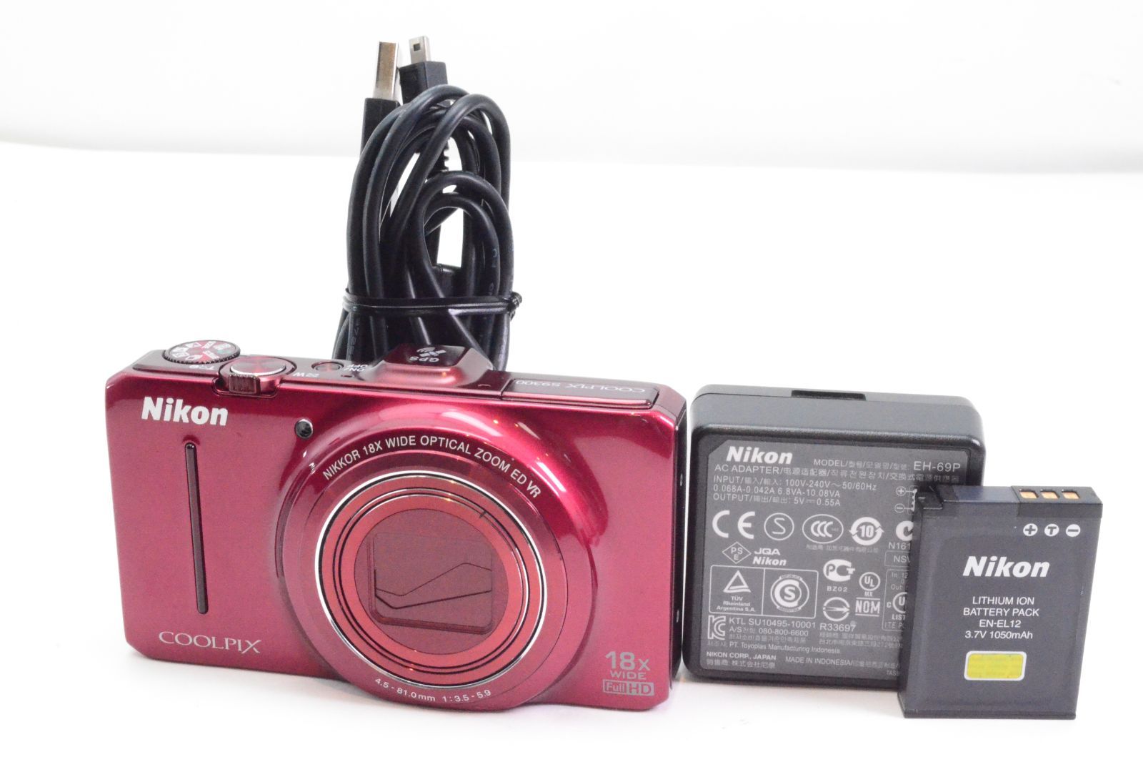 Nikon COOLPIX S9300 デジタルカメラ NIKKOR 18x WIDE OPTICAL ZOOM