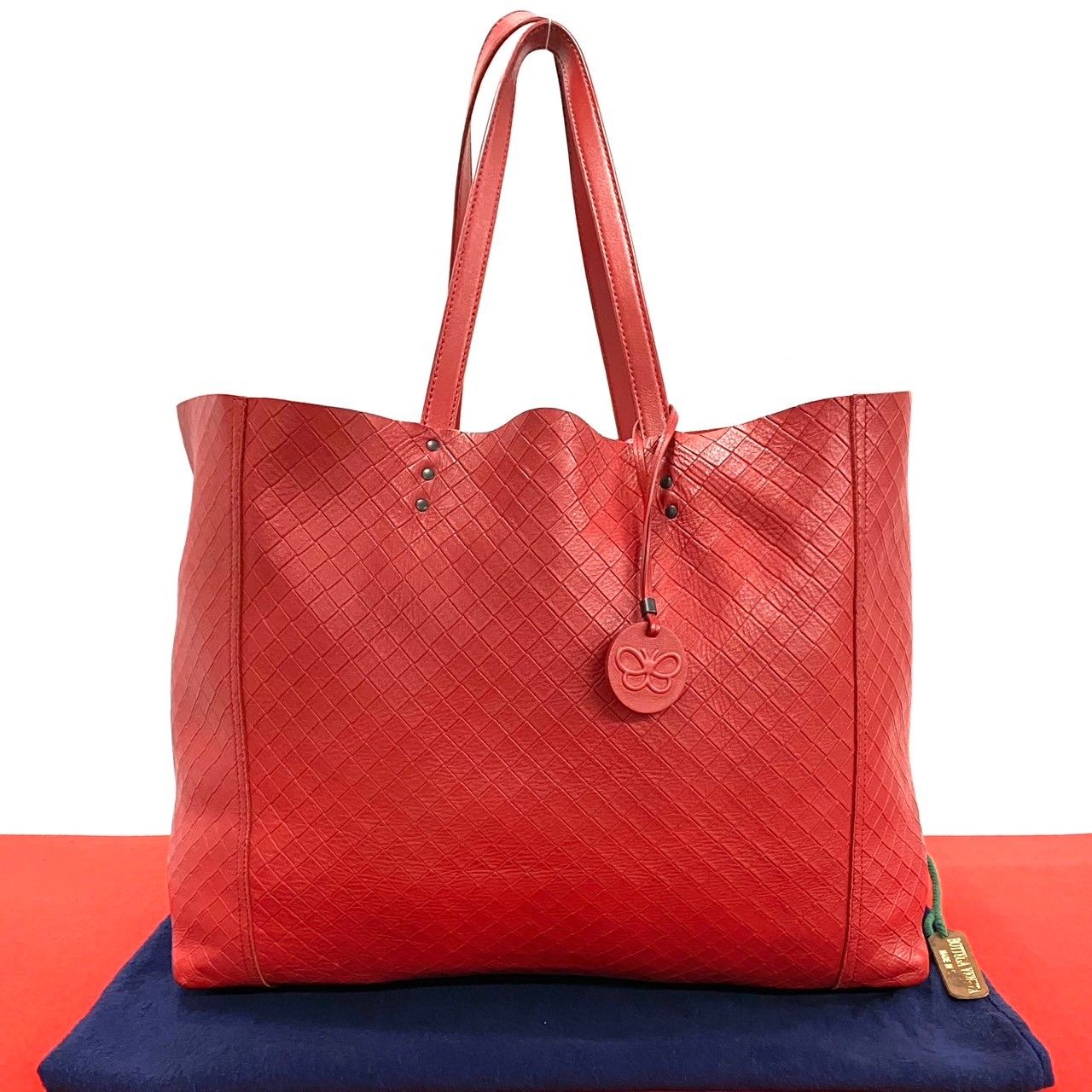 美品 ボッテガヴェネタ トートバッグ イントレッチオミラージュ A4収納