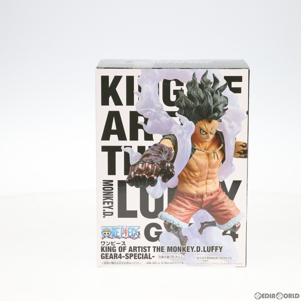 中古】[FIG]モンキー・D・ルフィ(片手上げ) KING OF ARTIST THE MONKEY