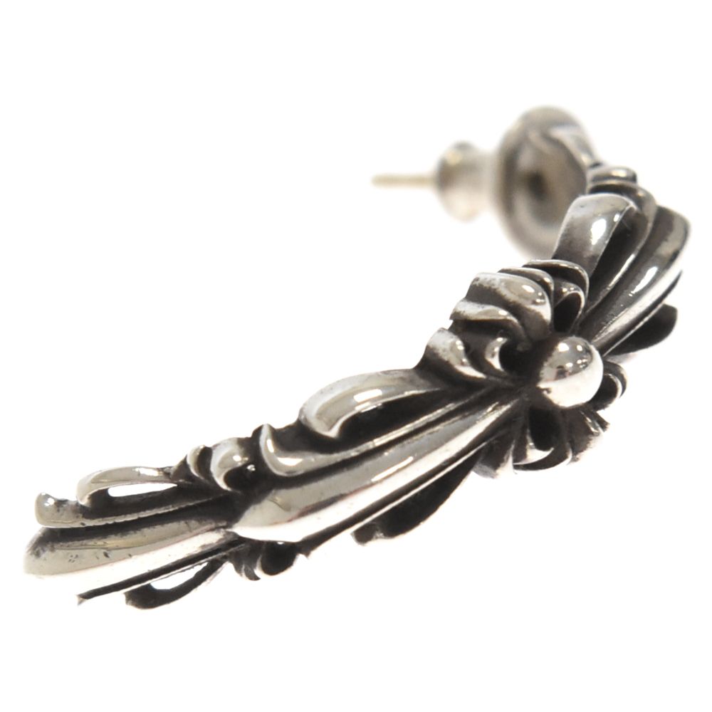 CHROME HEARTS (クロムハーツ) Double Floral Cross Hoop ダブル