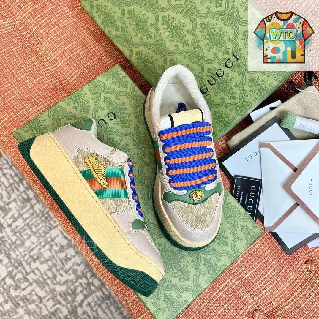 GUCCI グッチ ヴィンテージ スニーカー03-LZ08 - メルカリ