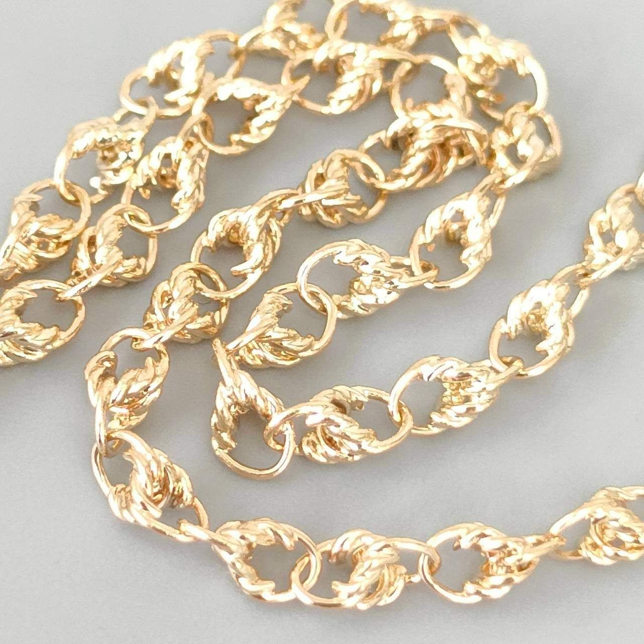 18金 K18 男女兼用 デザインブレス 2.23ｇ 18㎝ D284