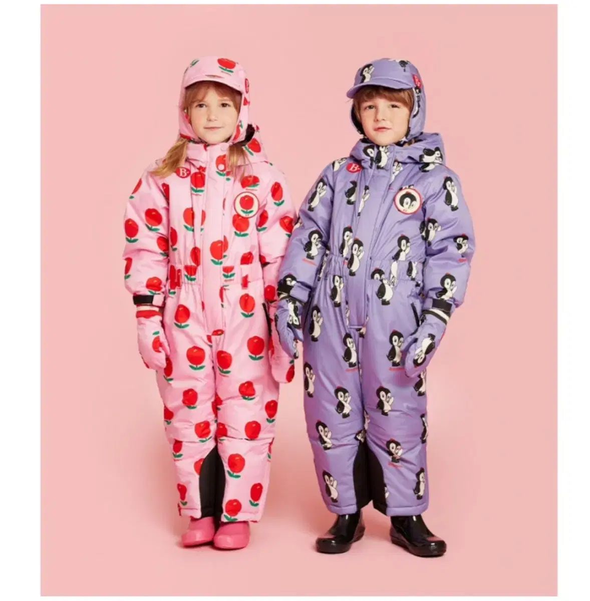 ベベデピノ ヒューゴ ペンギン スキースーツ 110