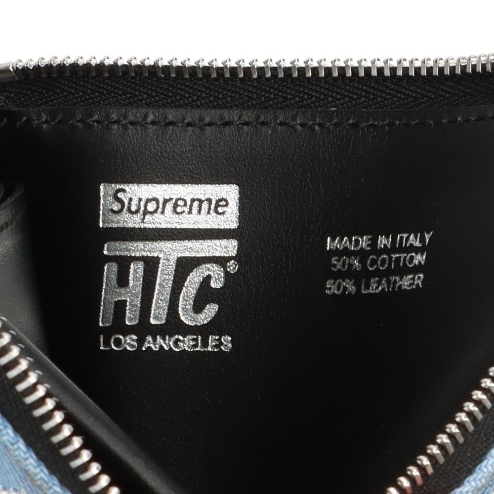 SUPREME (シュプリーム) 23SS×HTC Hollywood Trading Company Studded Wallet  ハリウッドトレーディングカンパニー デニム スタッズウォレット 財布 インディゴ - メルカリ