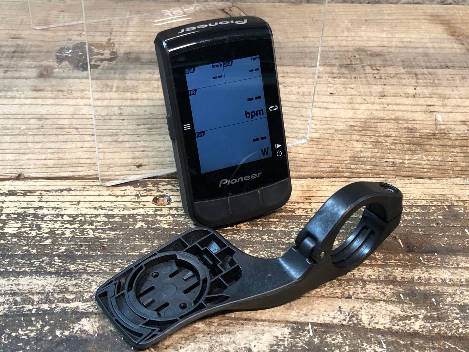 IW458 パイオニア Pioneer SGX-CA600 サイクルコンピューター 黒 マウント付属 接続 済み