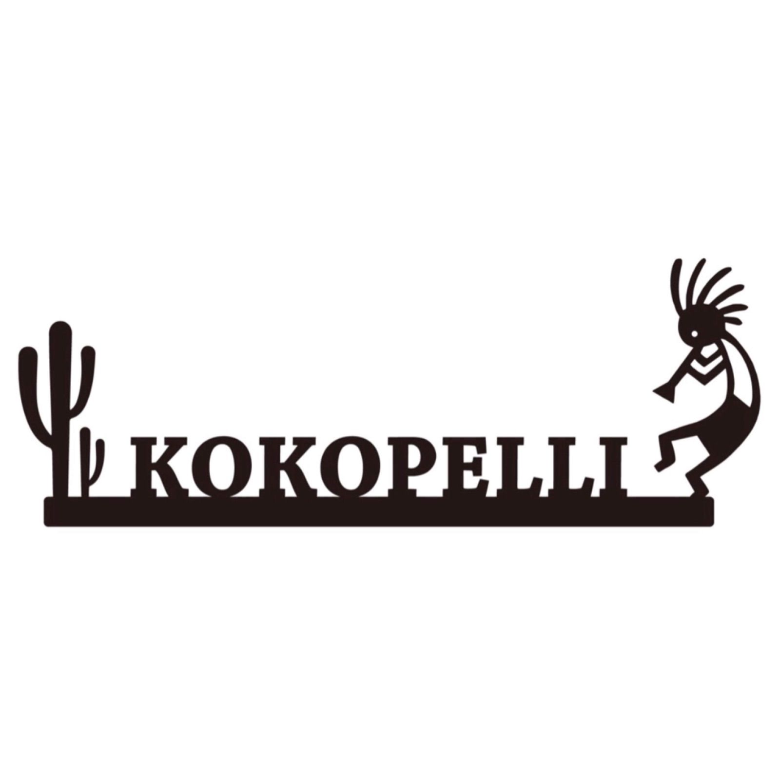 メルカリshops カッティングシート ココペリ サボテン Kokopelli ステッカー