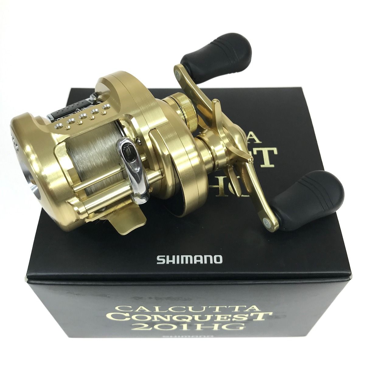 SHIMANO シマノ 15 カルカッタコンクエスト 201HG 左ハンドル