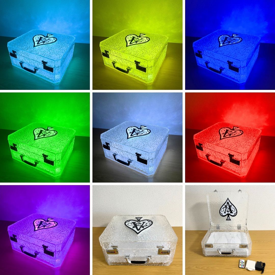 アルマンド LEDアタッシュケース 充電式 display bottle case
