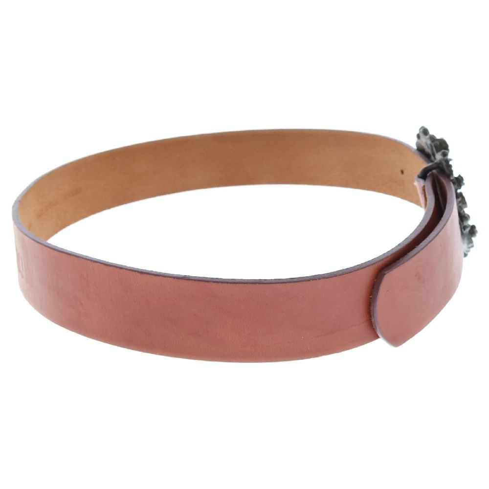 ガリアーノ　カメオバックル　革ベルト galliano (ガリアーノ) Cameo Buckle Leather Belt カメオ