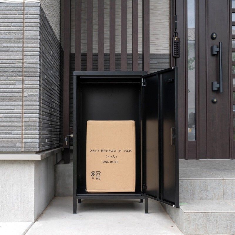 DELIO宅配ボックス大容量ハイタイプ BK/BR/GN/WH サカベ DELIO
