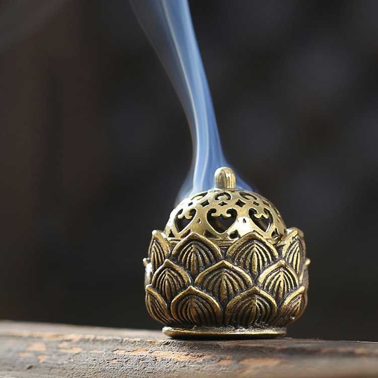 ブロンズ製 うずら香炉 ブロンズ製 うずら香炉