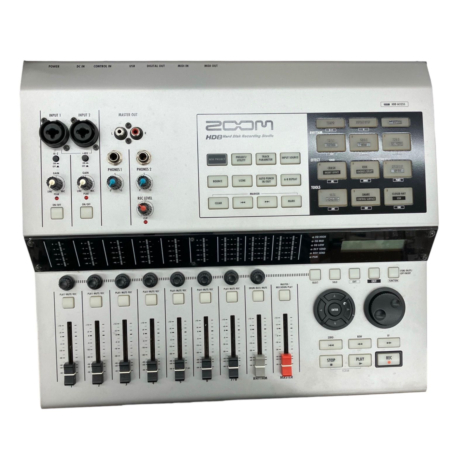 ZOOM ズーム R24 マルチトラックレコーダー インターフェース 動作品