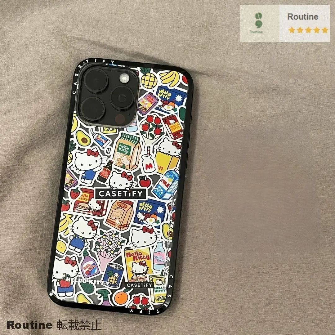 casetify iPhone16pro クリアインパクトケース CASETiFY ケースティファイ インパクト クリア/ブラック
