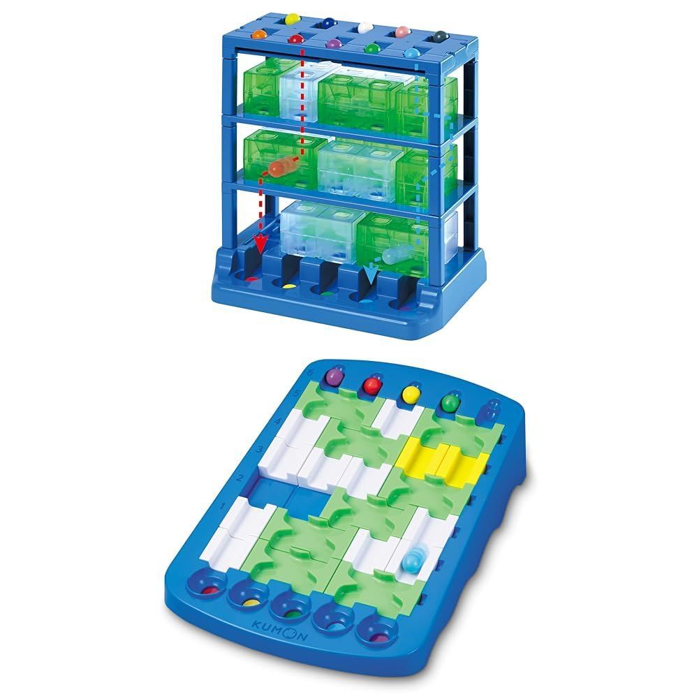 数量 くもん出版 KUMON PUBLISHING 3Dロジカルルートパズル ロジカルルートパズル セット買い 知育玩具 おもちゃ KUMON