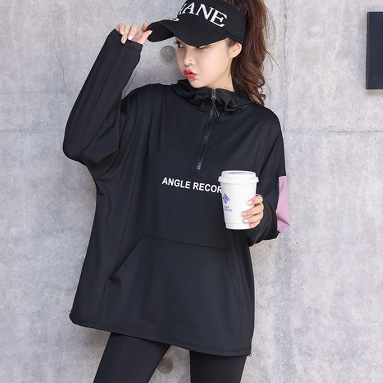 4点セット スポーツウェア 即 OK レディース 上下セット ラッシュガード 長袖 体型カバー 女性 フィットネスウェア フィットネス ヨガウェア 水陸両用 UVカット 女性用 大きいサイズ トレーニングウェア yunban471