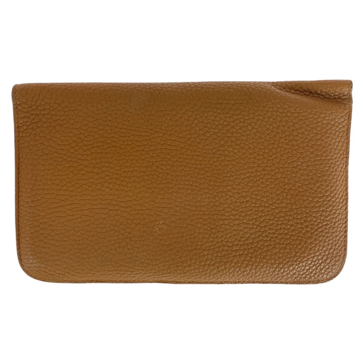 HERMES エルメス ドゴンGM ゴールド ライトブラウン キャメル シルバー  