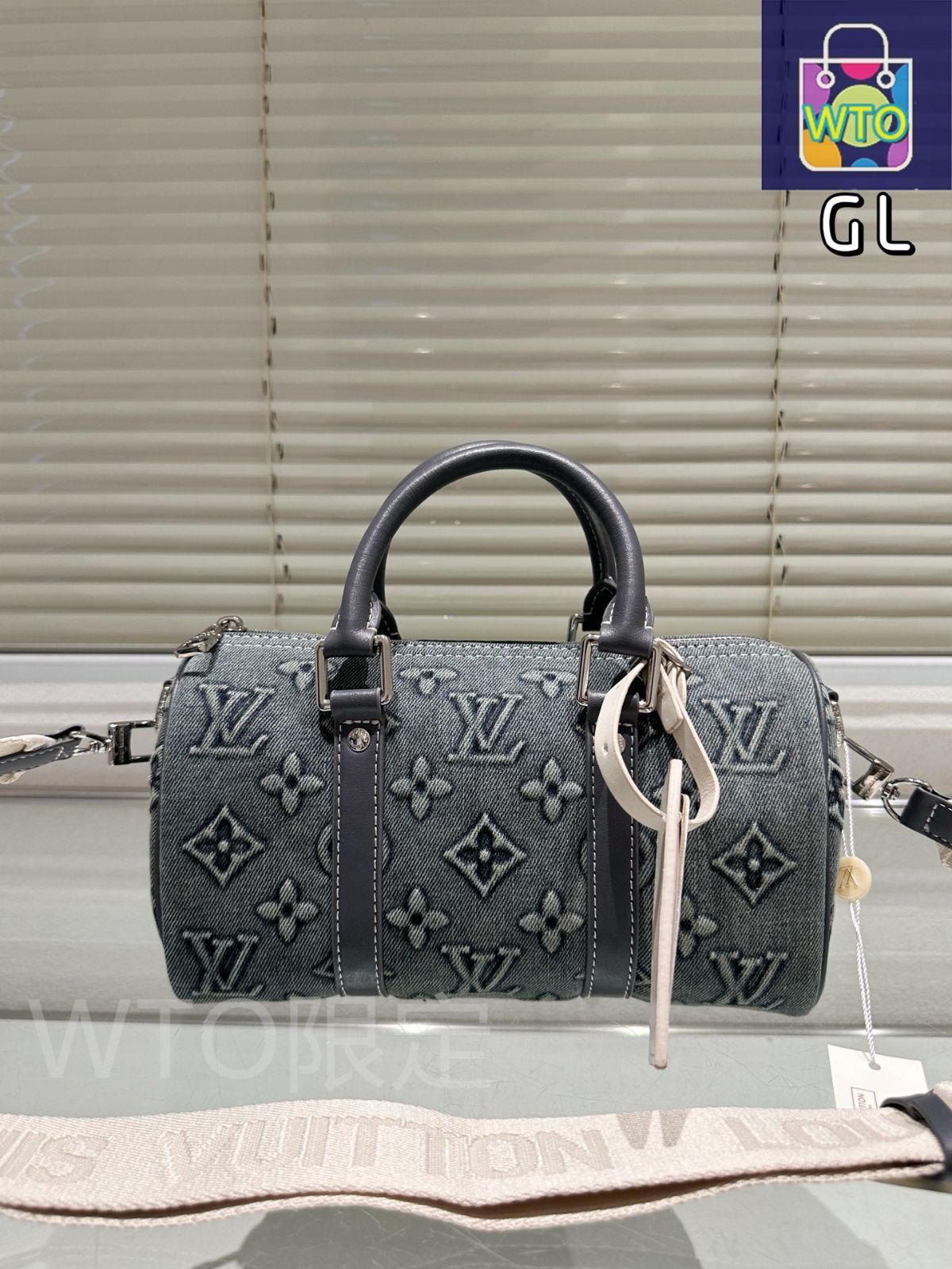 【カジュアルデニムがcool♡】Louis Vuitton ハンドバッグ ルイ・ヴィトン】アイコンバッグをジャカード織りで再解釈した