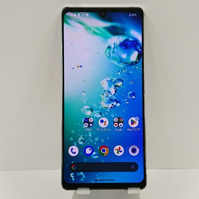 AQUOS zero6 SHG04 au ホワイト 送料無料 本体 c02604