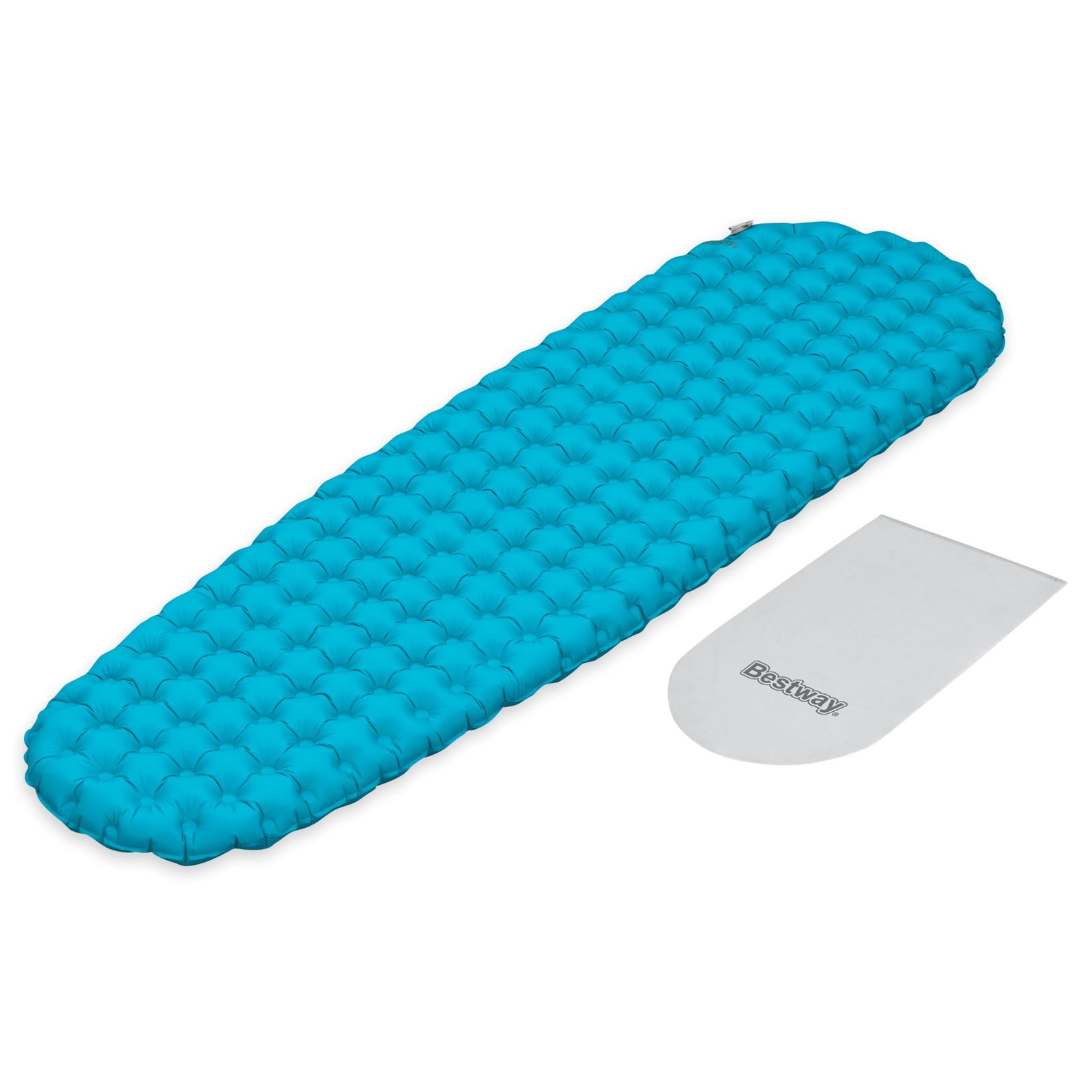 Bestway AlpineLite マミー型 エアマット 断熱 R値 7.6 軽量 664グラム キャンプマット レギュラーサイズ 1.83m x 51cm x 7.5cm 69612