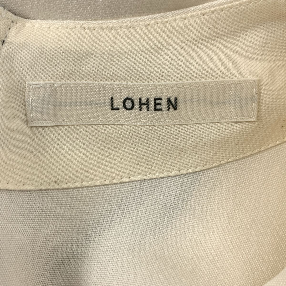 美品】 LOHEN / ローヘン | サイドボックスタックブラウス | F