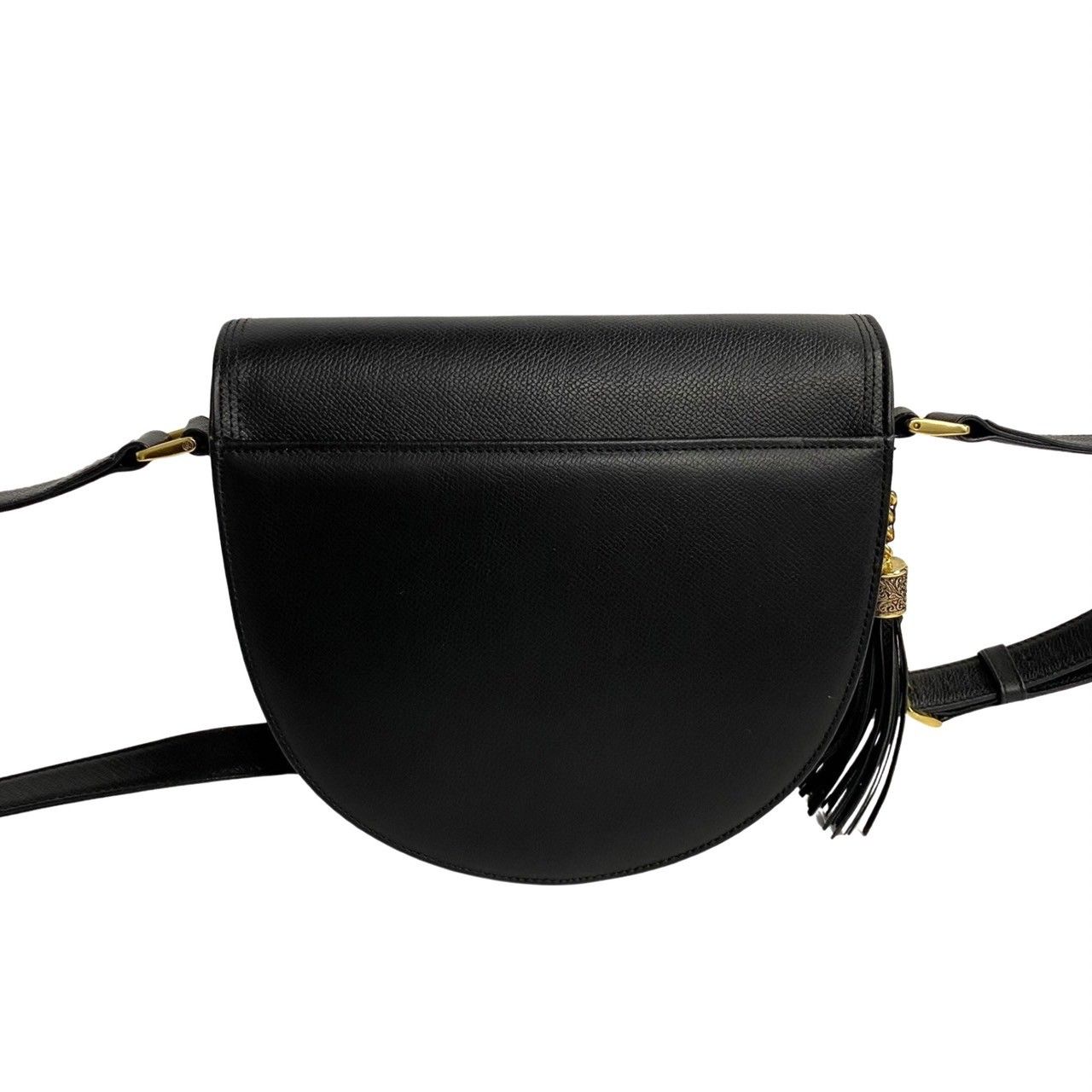未使用保管品 VALENTINO ヴァレンティノ V ロゴ レザー 本革 フリンジ 