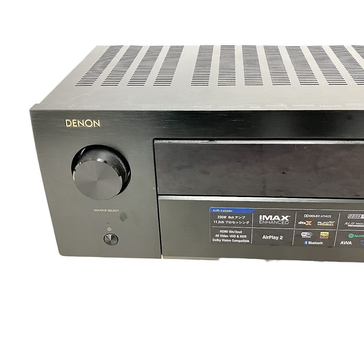 DENON AVR-X4500H 9.2ch対応 AVサラウンドレシーバー 2019年製 音響機材 オーディオ デノン 良好 W10454503 CALAISNAUTIC_FR