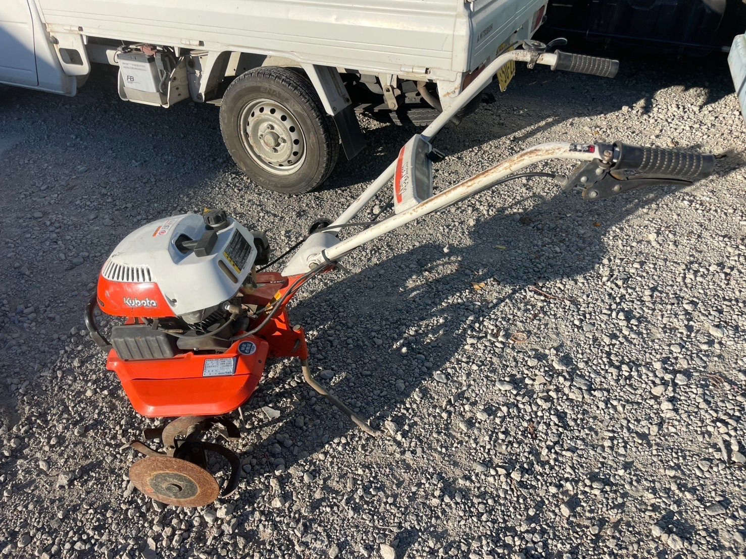 栃木発】農機具 クボタ 耕運機 土の助ミニ TR50 4.2馬力 動作確認済み