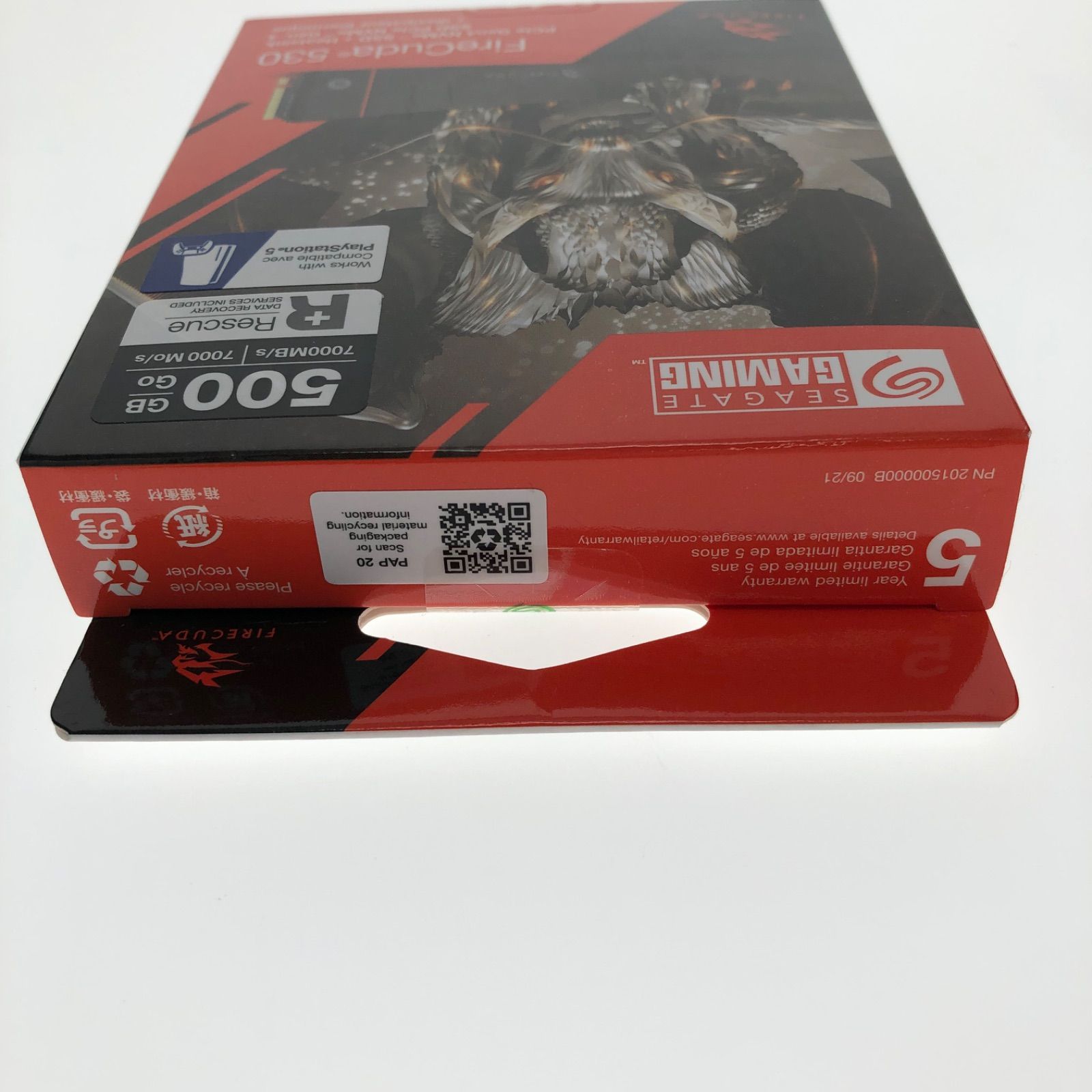 Seagate FireCuda 530 M.2 内蔵 SSD ヒートシンク付き 【PS5