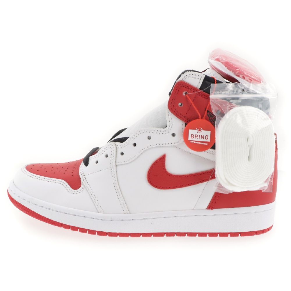 NIKE (ナイキ) AIR JORDAN 1 HIGH OG Heritage エアジョーダン1 オージーヘリテージ ハイカットスニーカー ホワイト/レッド 555088-161