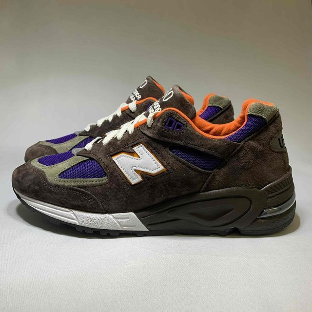 新品　ニューバランス M990v2 BR2 US製24cm レディース 新品 USA製 New balance ニューバランス 定価3万4100円 990 v2