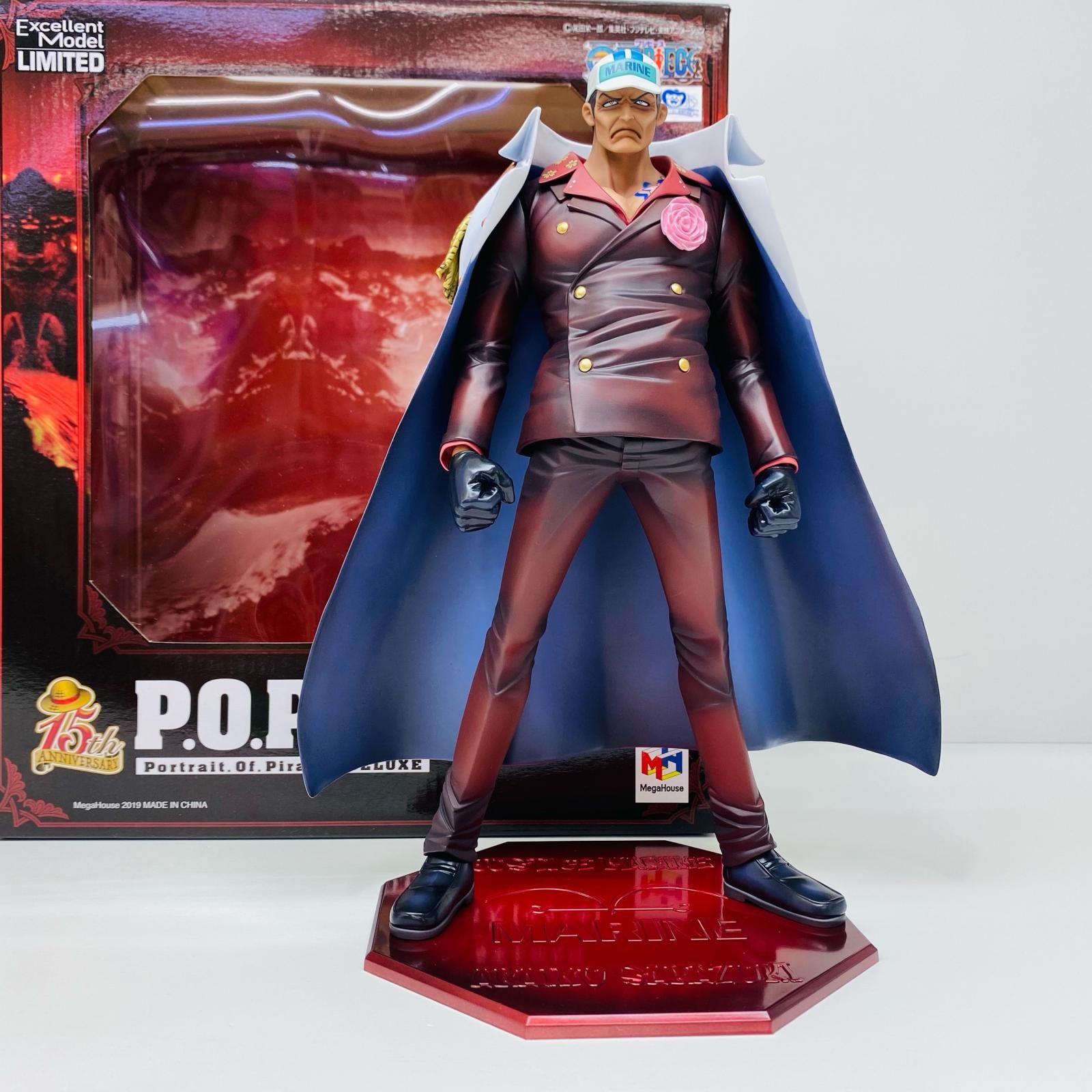 中古 海軍本部大将赤犬(サカズキ)「ワンピース」エクセレントモデル