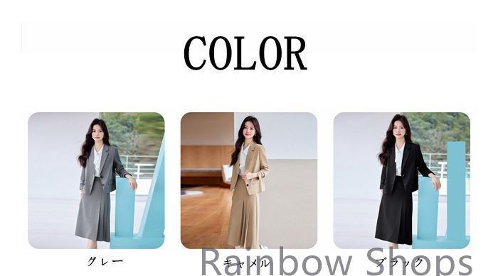 スーツ レディース スカートスーツ レディーススーツ ビジネス ジャケット スカート OL 無地 上下2点セット セットアップ 長袖 オフィス 仕事 着痩せ 入学式 入園式 卒業式 七五三cp