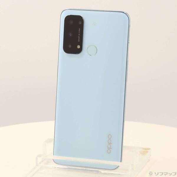 中古品〕 OPPO Reno5 A 128GB アイスブルー A101OP Y!mobile SIM