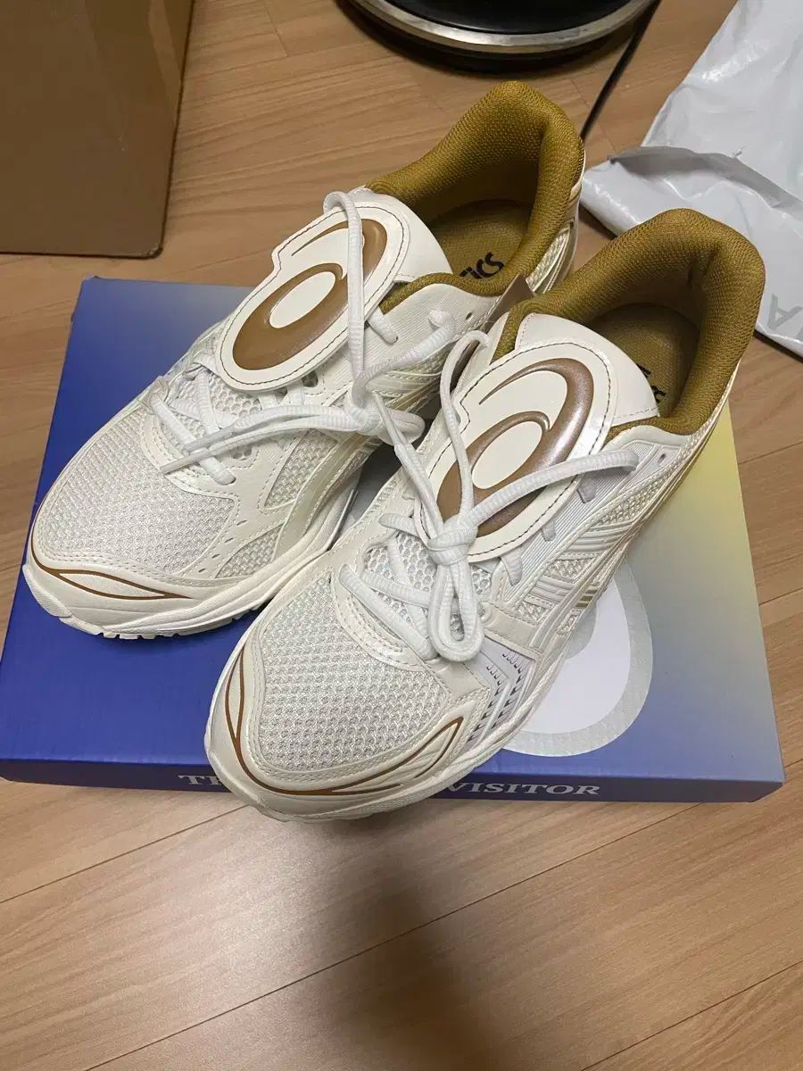 275 Asics(アシックス) ミュージアム・ビジター ゲル ゲル カヤノ 14 クリーム ミネラル ブラウン
