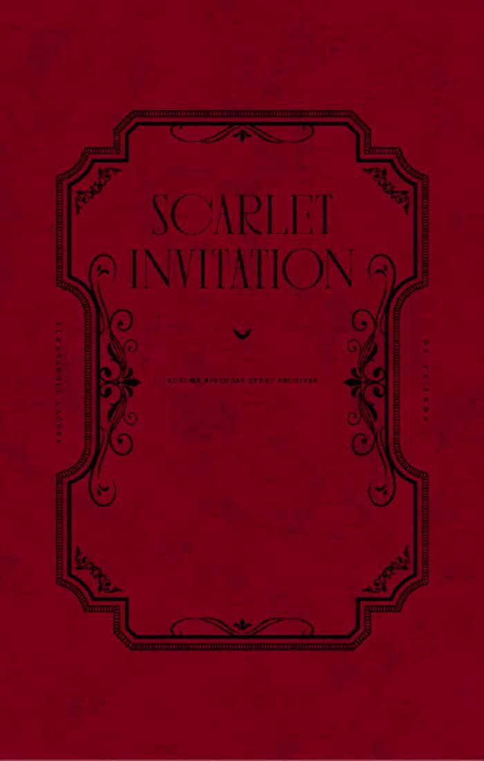Kuzuha Birthday Event Scarlet Invitation 初回 生産版 Blu-ray