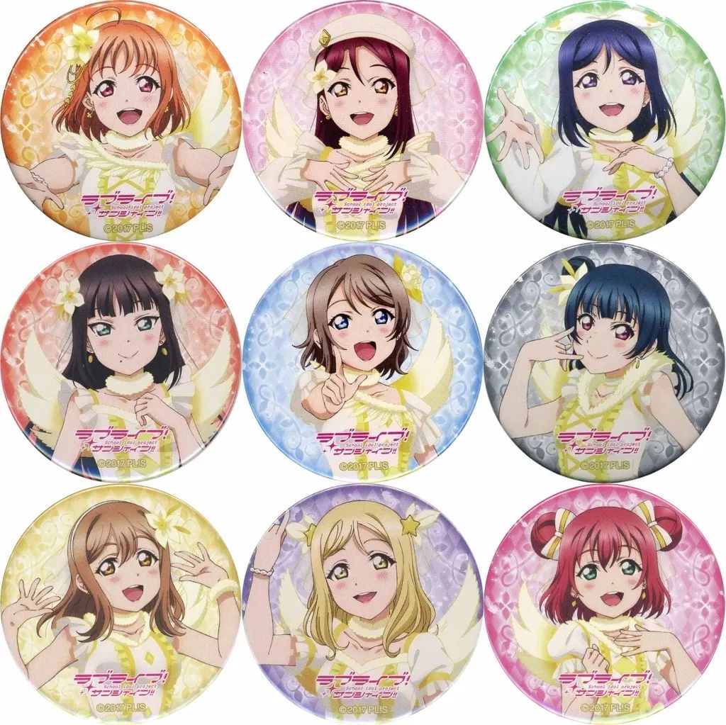 中古】バッジ・ピンズ 全9種セット 「ラブライブ!サンシャイン