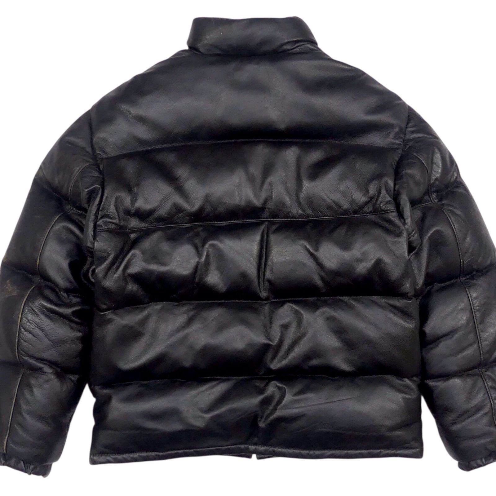 Schott ショット ダウンジャケット L レザー USA製 90s