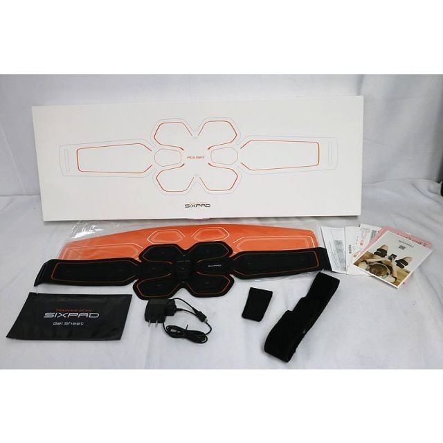 △MTG SIXPAD シックスパット Abs Belt アブズベルト S|M|Lサイズ ジェルシート付 元箱あり