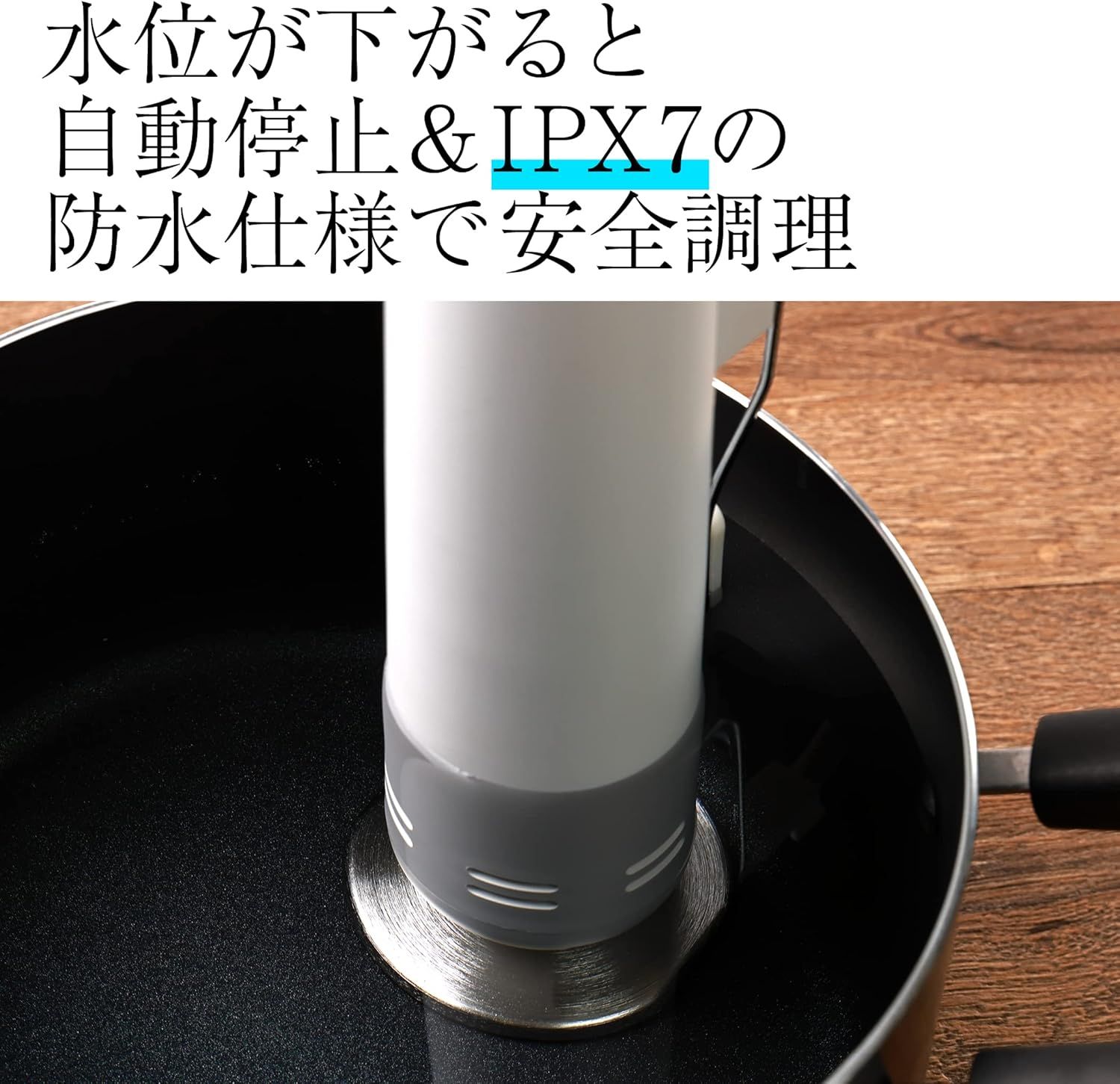 低温調理器 【一流シェフ監修レシピ】 業務用レベル ハイパワー 1200W