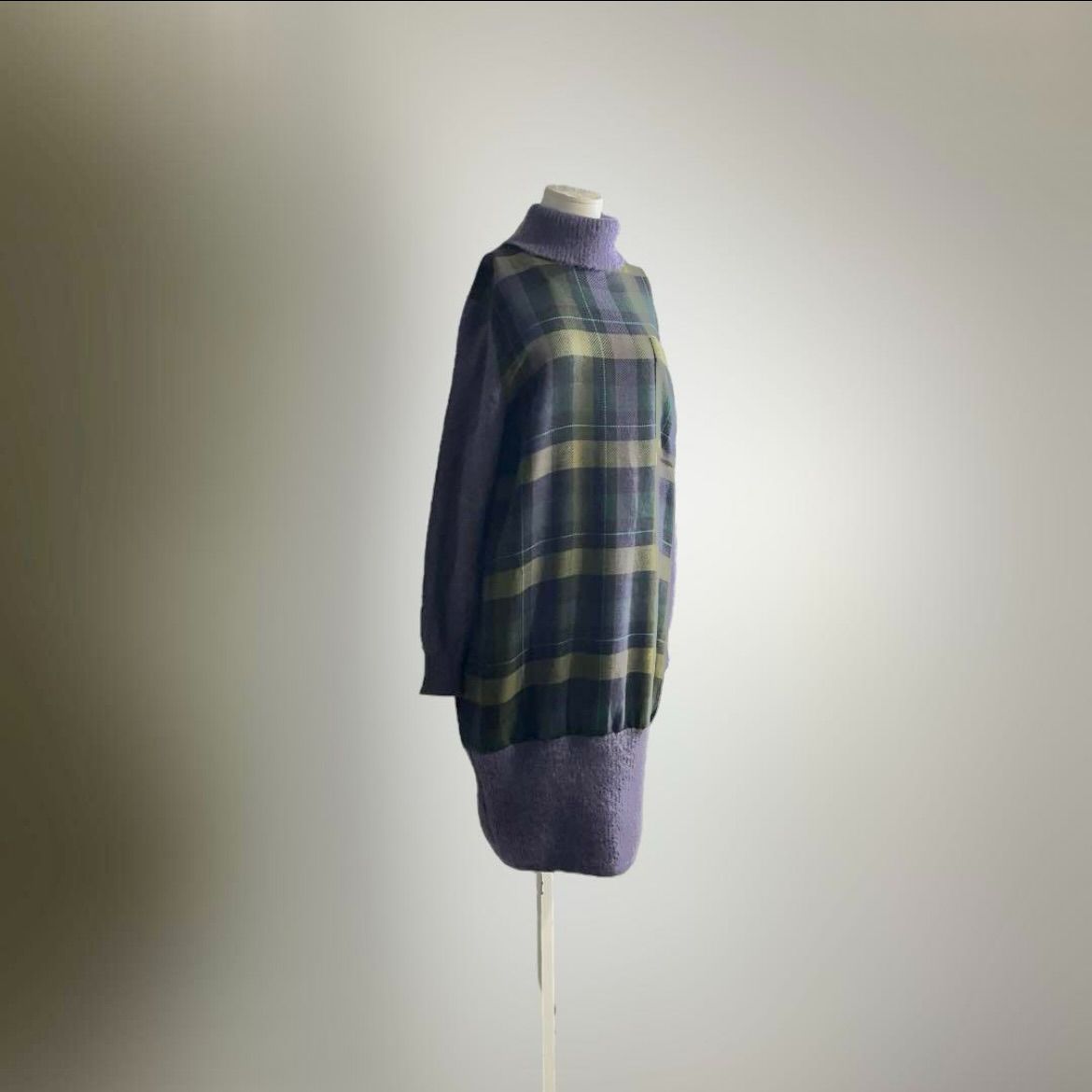 .イタリア製 80s 90s ヴィンテージ ヨーロッパ ニット ワンピース