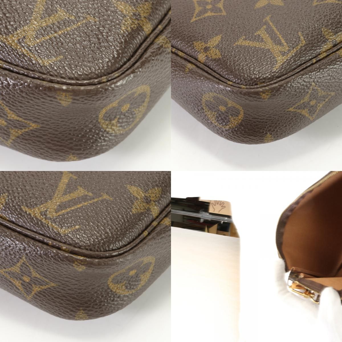 美品 ルイヴィトン モノグラム ポシェット アクセソワール M59180 2WAY 