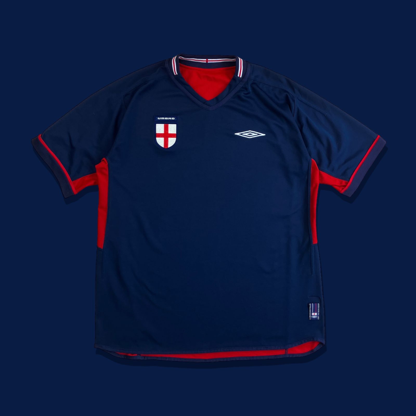 2002/2004 00s Y2K UMBRO アンブロ England イギリス イングランド代表 