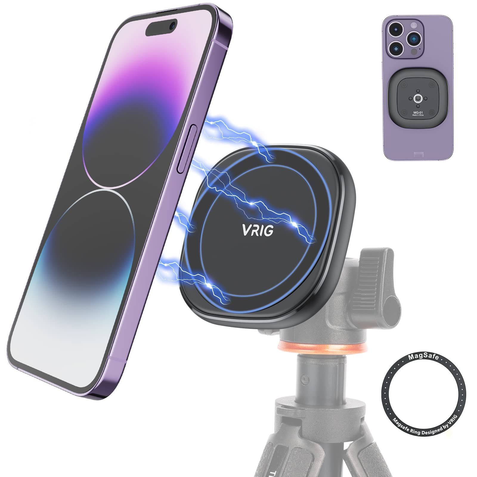 マグネット 片手操作 360度 スマホホルダー三脚 超強力磁力 Amazon.co.jp: スマホホルダー 三脚 マグネット三脚ホルダー