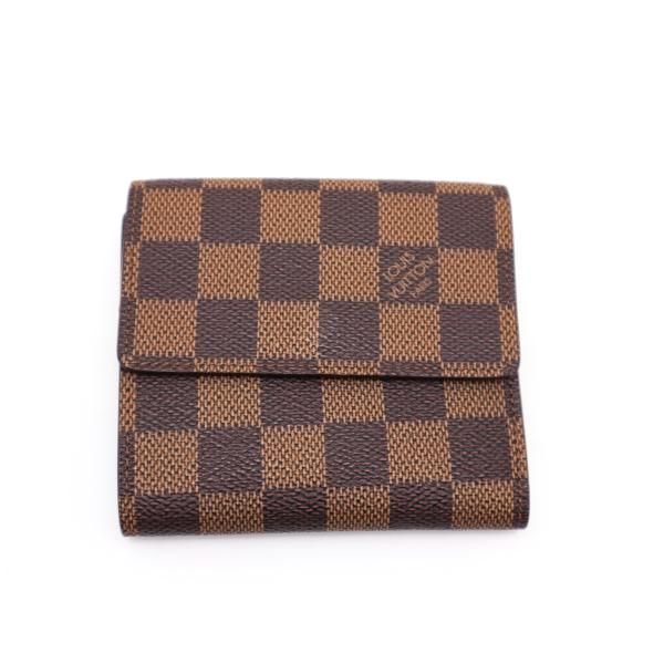 LOUIS VUITTON ルイヴィトン ダミエ ポルトフォイユ・ エリーズ ダブル 